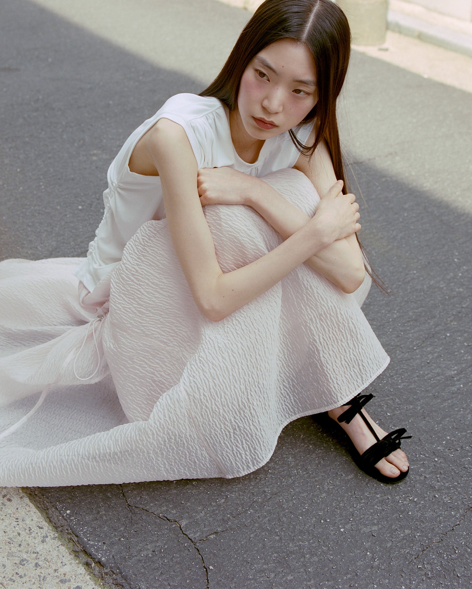 MARINA FRILL SKIRT