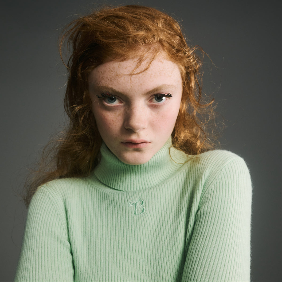 BIBIY. MADE | NANCY TURTLE KNIT GREEN｜Bibiy