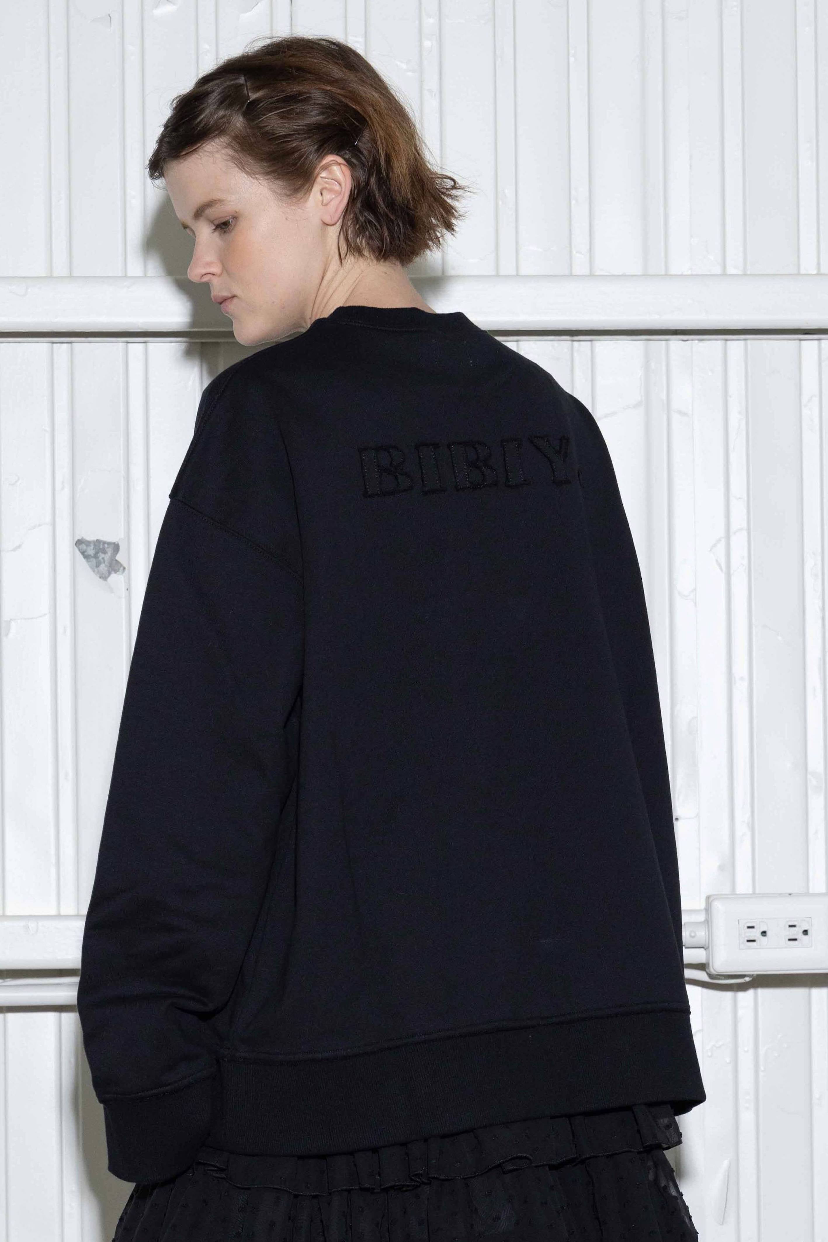 BIBIY. LOGO SWEATSHIRT