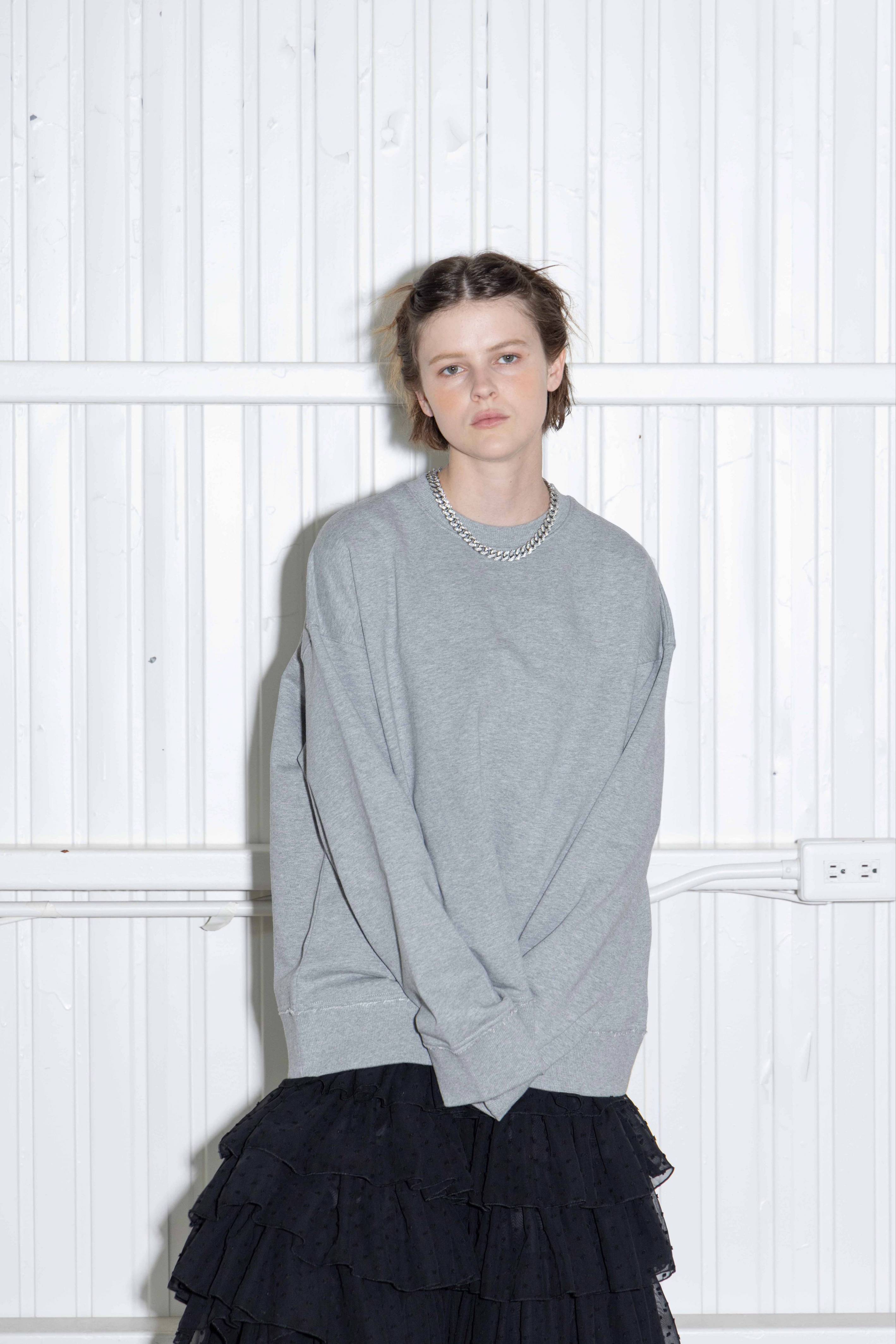 BIBIY B. SWEATSHIRT GRAY