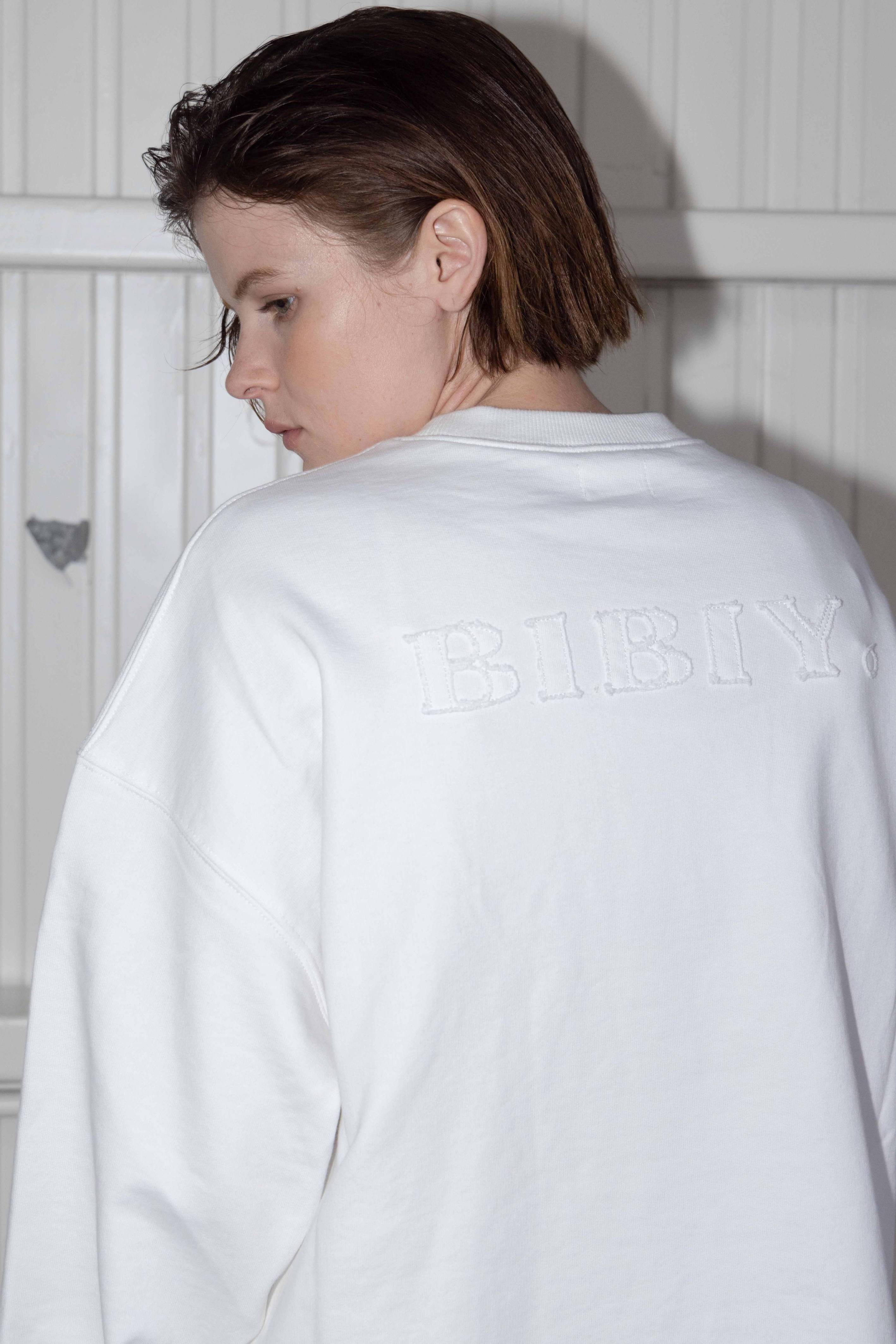 BIBIY. LOGO SWEATSHIRT