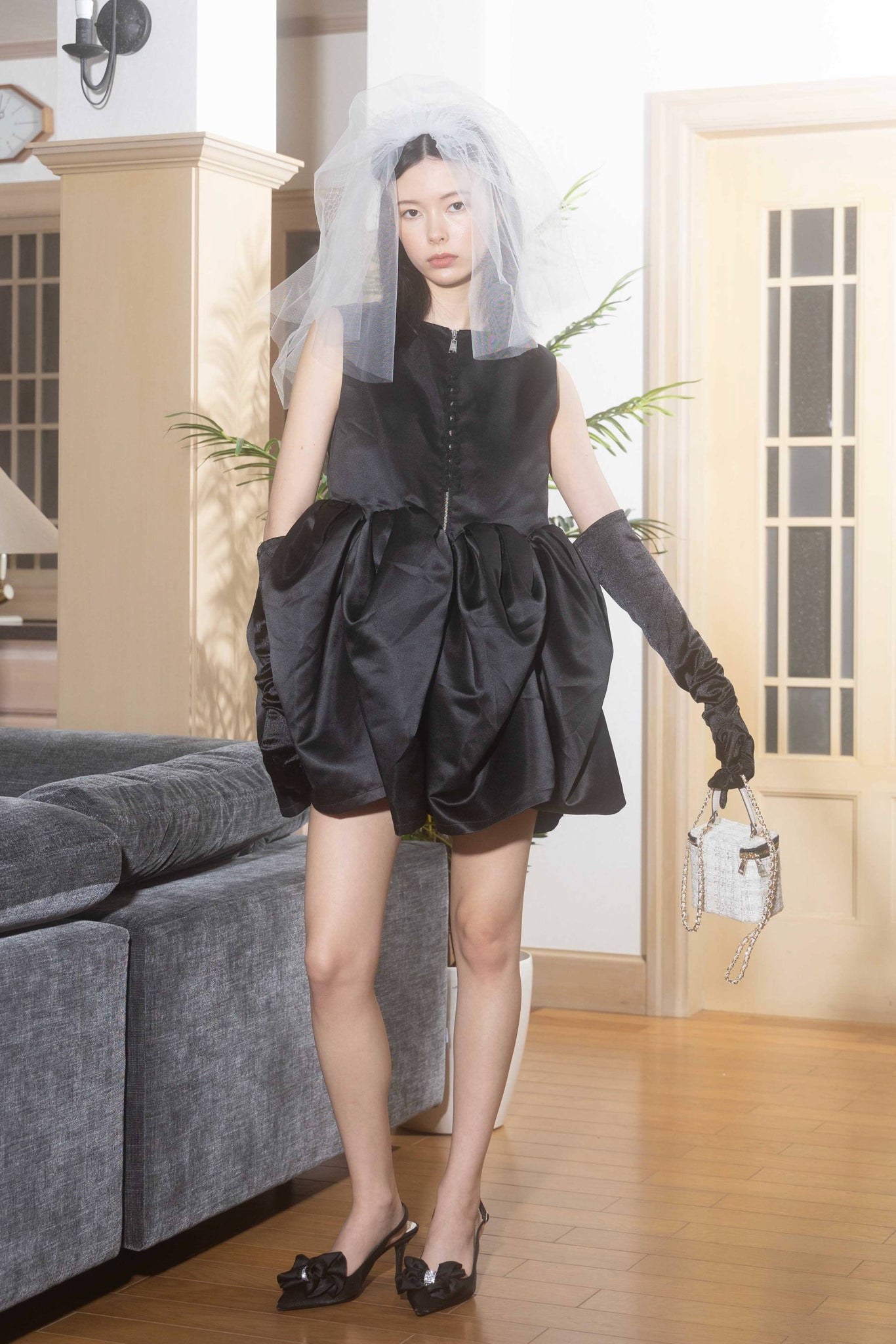 bibiy MIA PEARL DRESS ワンピース　新品ワンピースのみの送付です