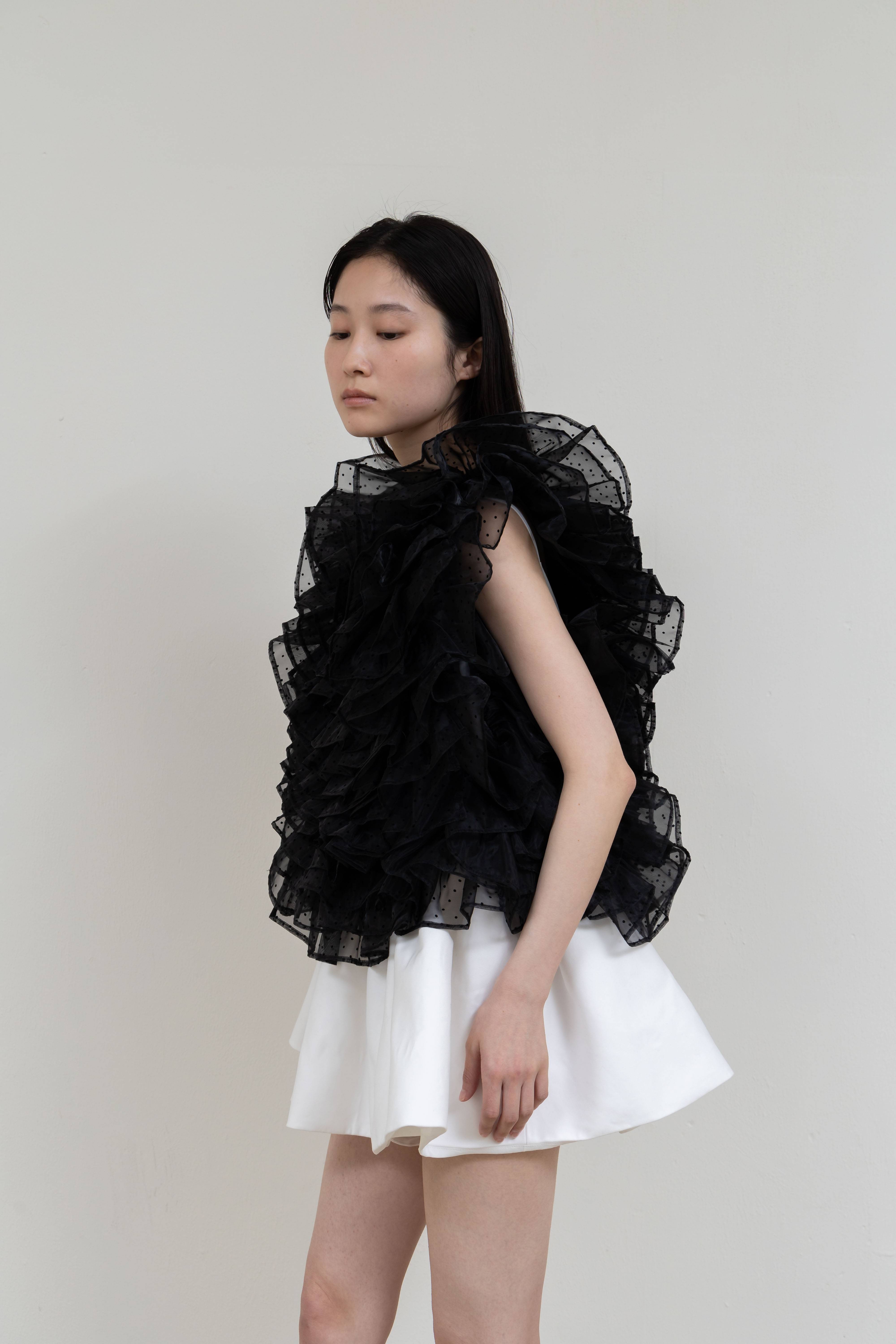 bibiy【新品】Bibiy. CLARISSA TOP (BLACK)