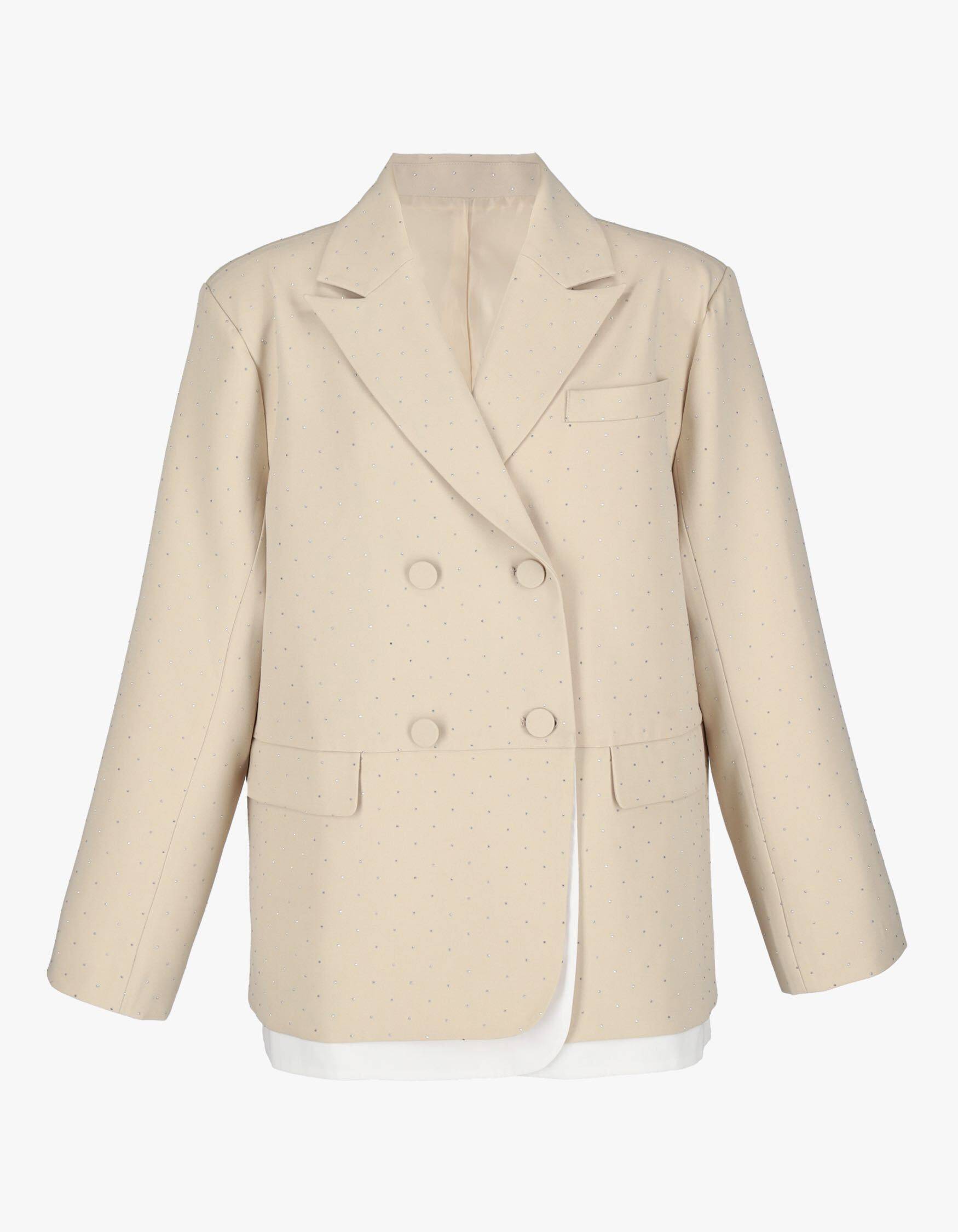 春セールBIBIY. JEWEL JACKET (BEIGE) ジャケット・アウター