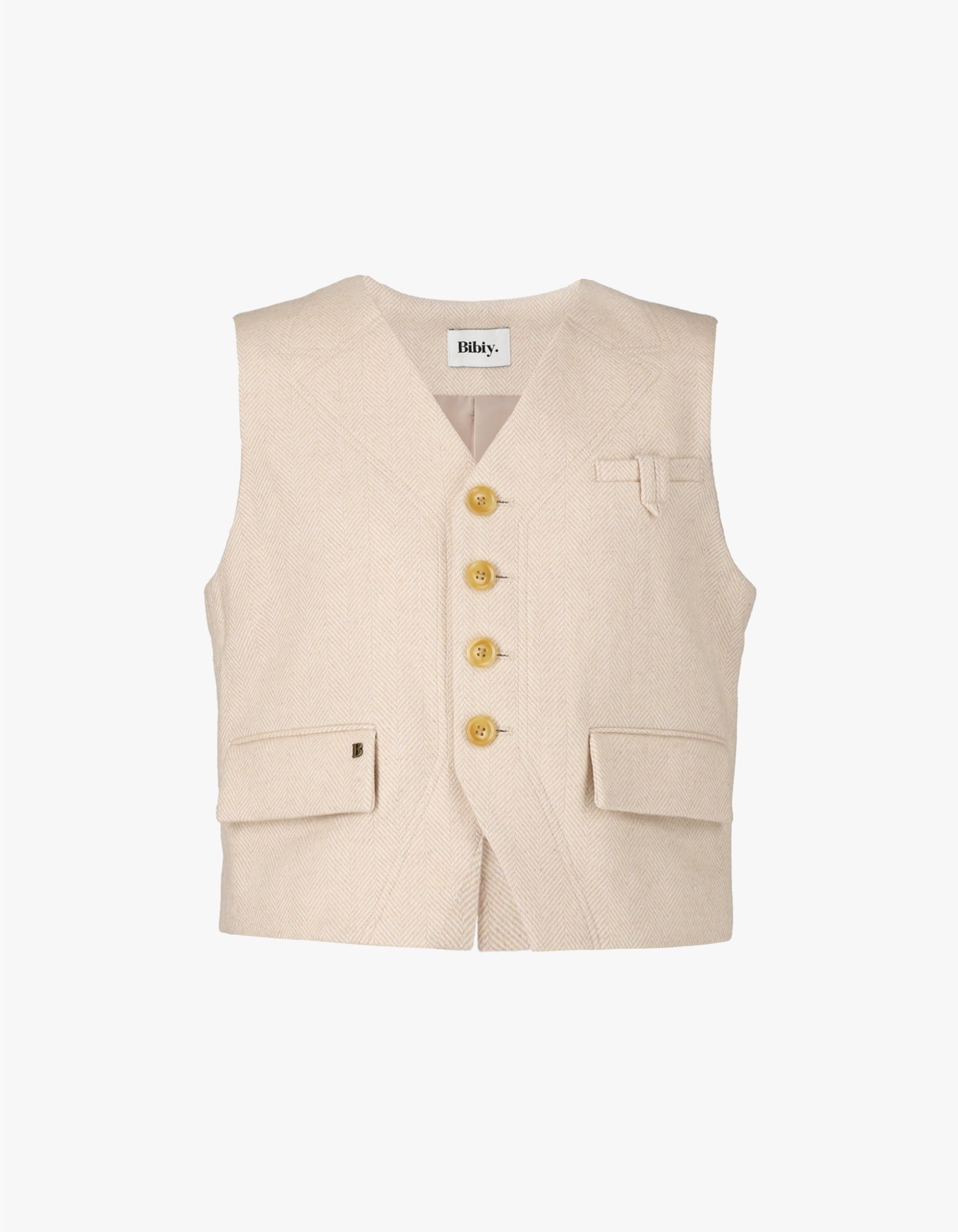 CAMELLIA WOOL VEST