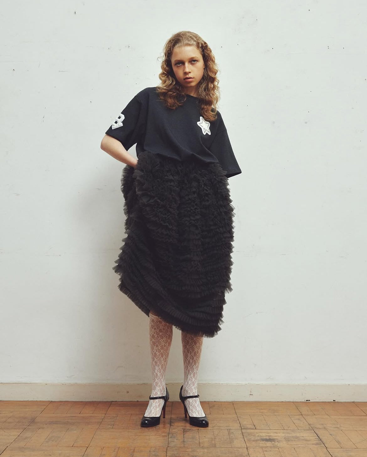 BIBIY. MADE | DARLENE SHUSHU SKIRT GRAY｜Bibiy.