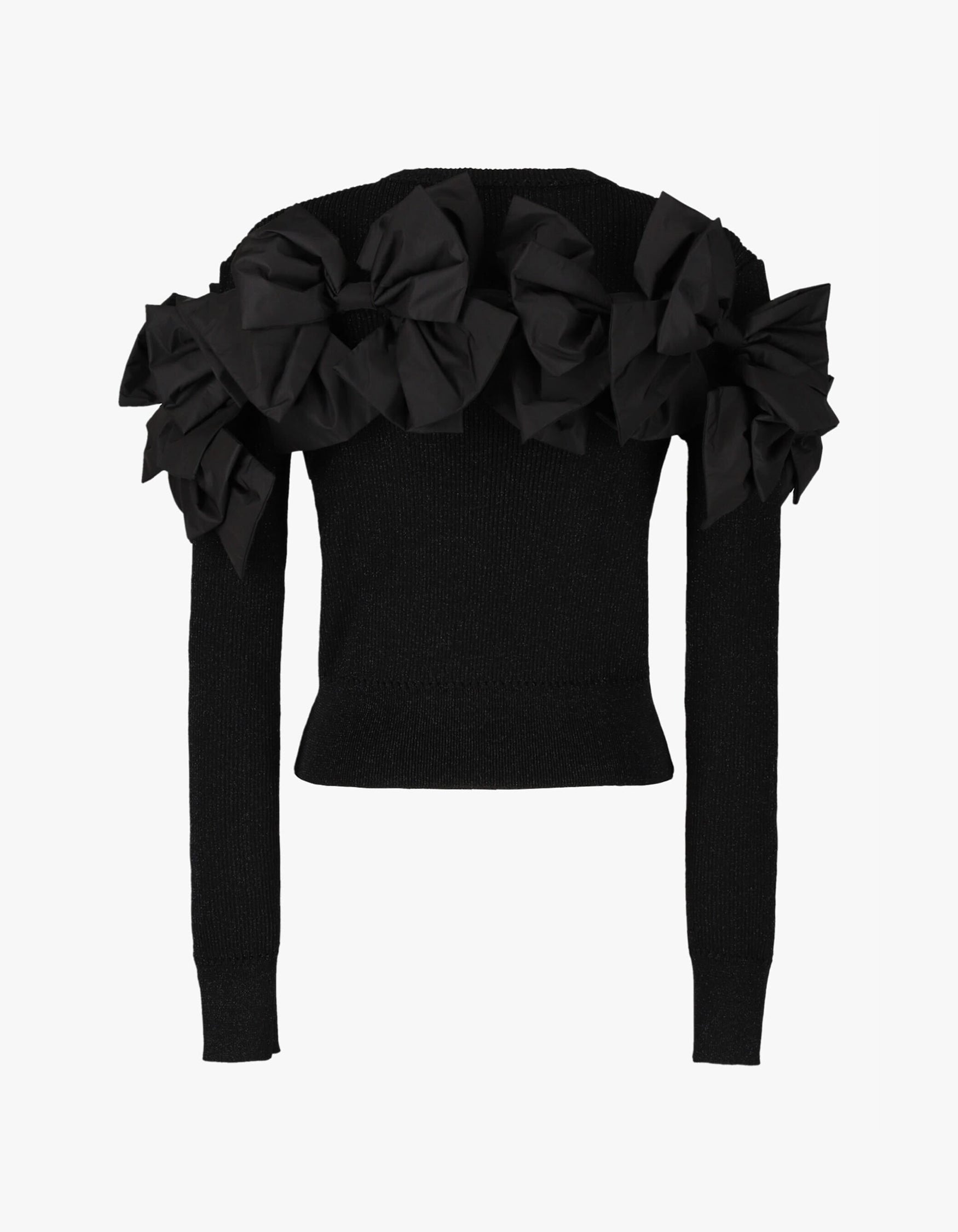 【美品】Bibiy. NINA RIBBON KNIT リボンニット　黒 Bibiy. NINA RIBBON KNIT 黒 リボン ニット 公式タグあり - メルカリ