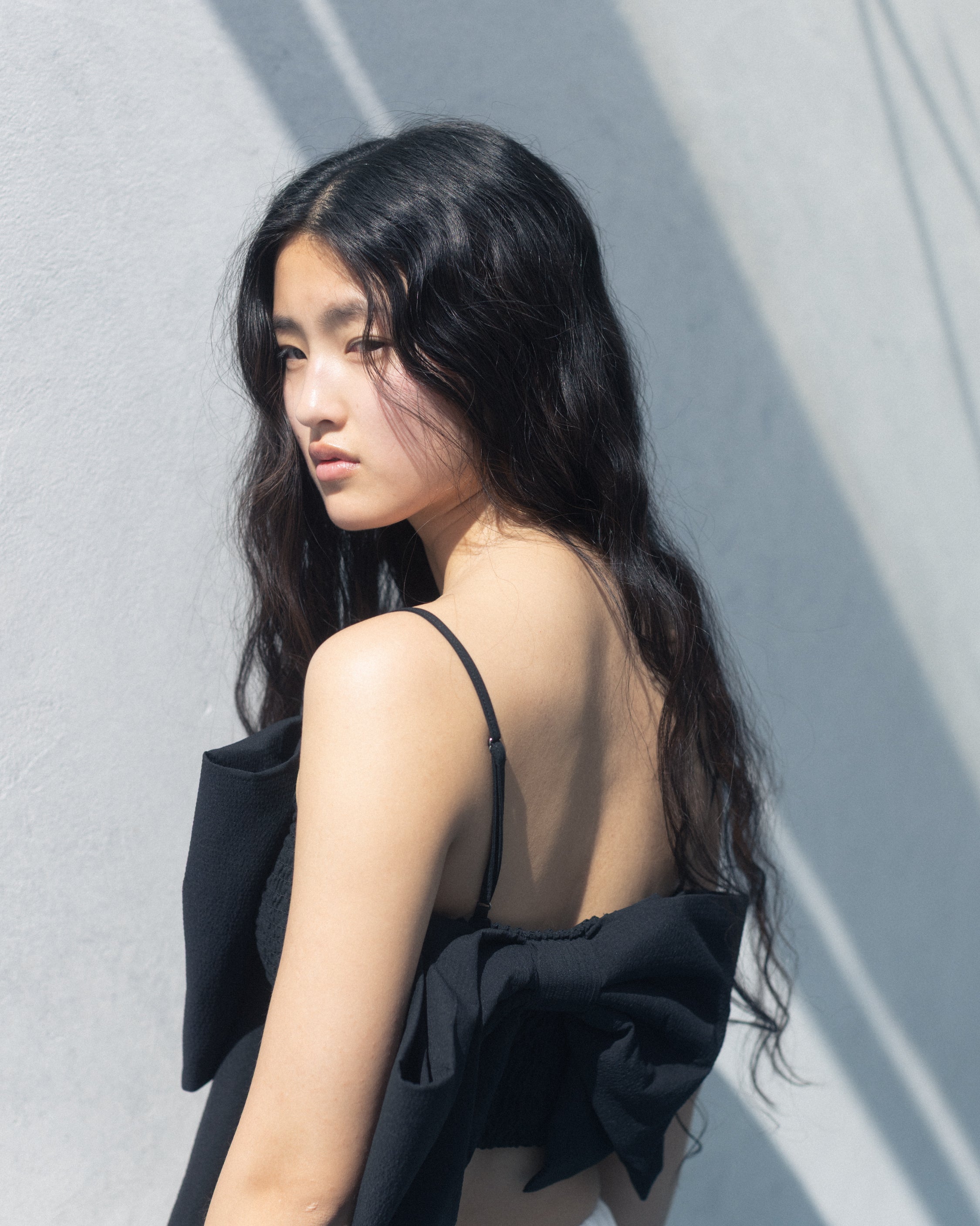 BIBIY. MADE | MONIQUE RIBBON BUSTIER BLACK｜Bibiy.