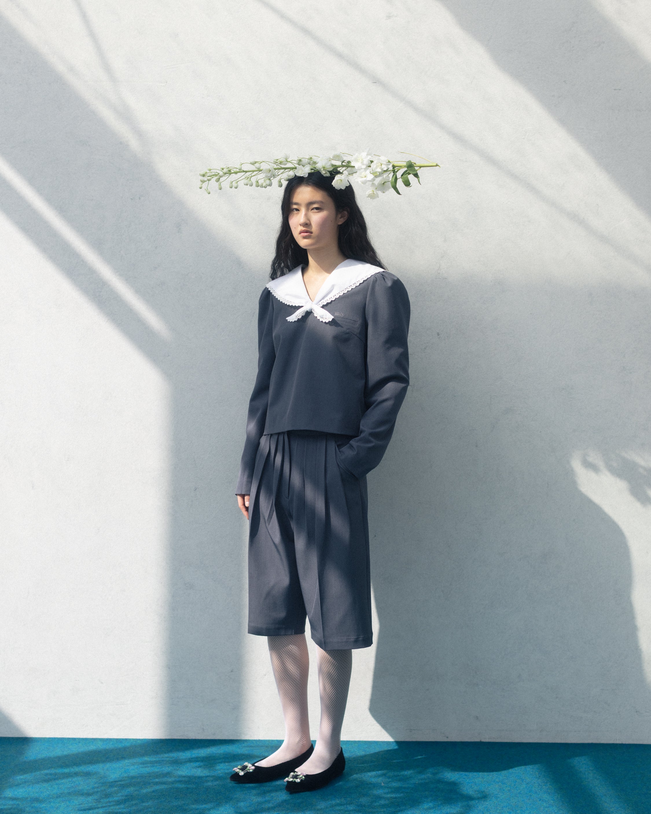 BIBIY. MADE | B. MARINER TOP GRAY｜Bibiy.