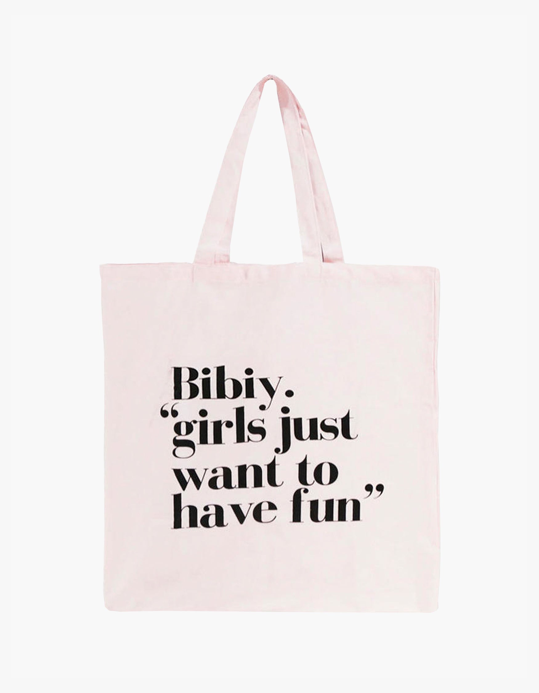 BIBIY. PINK TOTE BAG