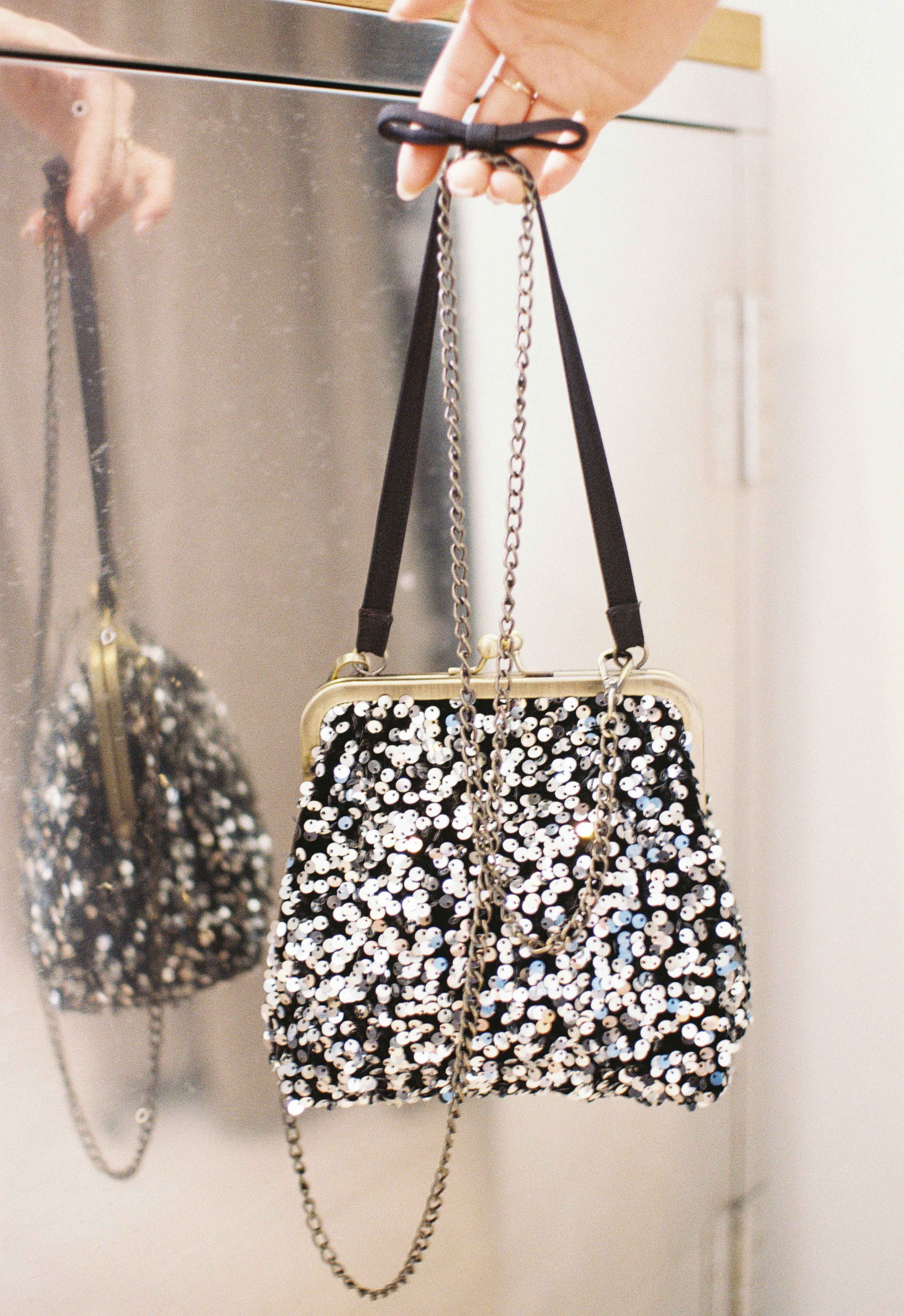 Bibiy.  ODETTE GLITTER BAG