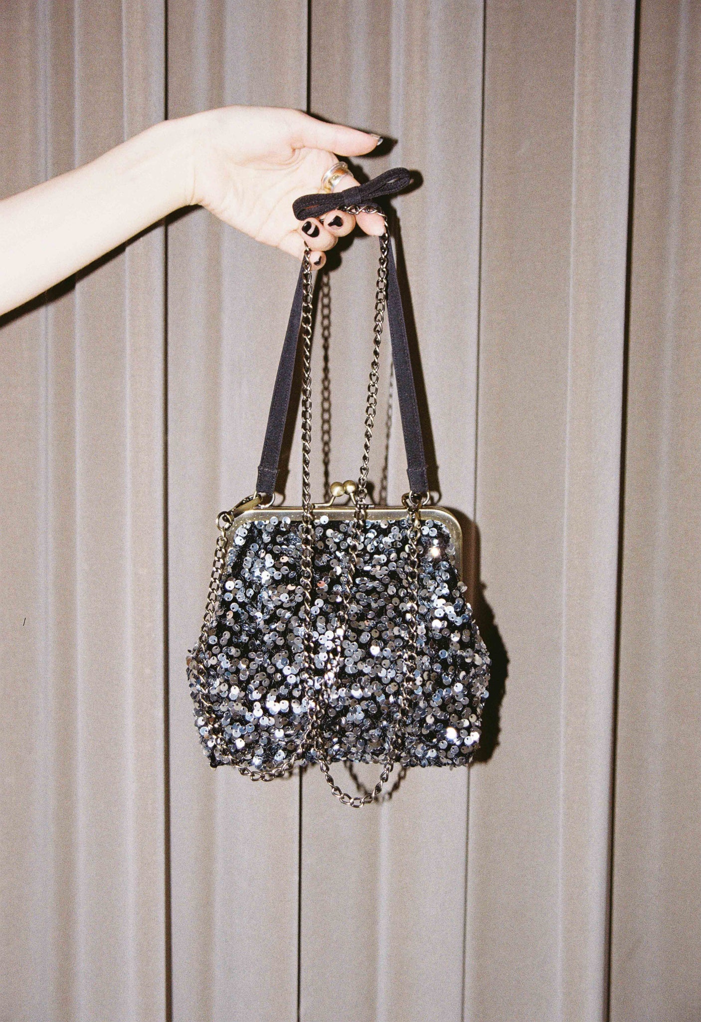 ODETTE GLITTER BAG